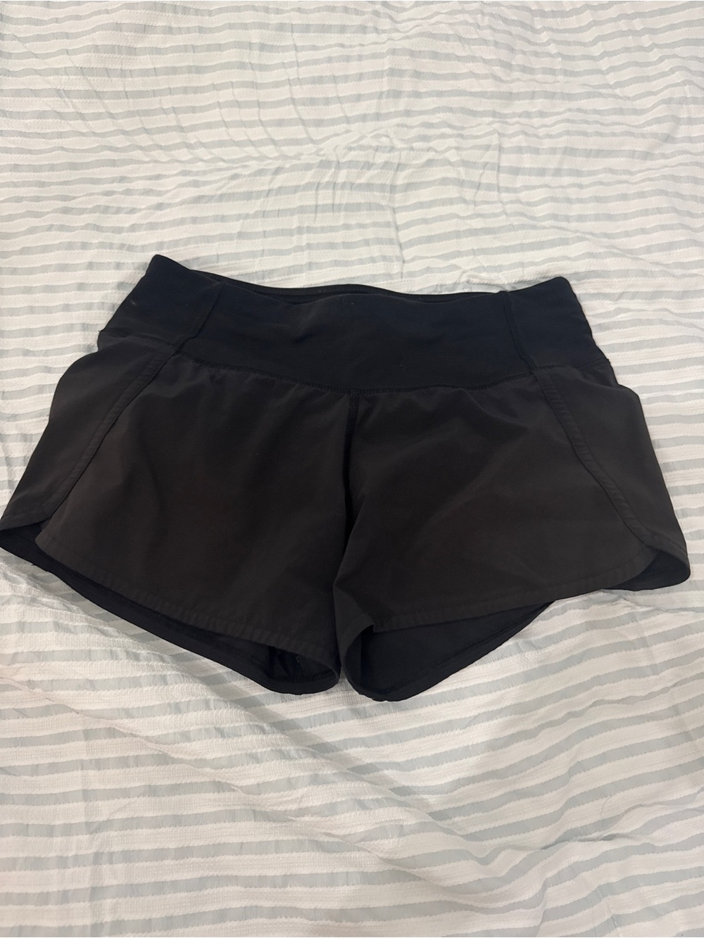 Women’s Black Athletic Running Shorts